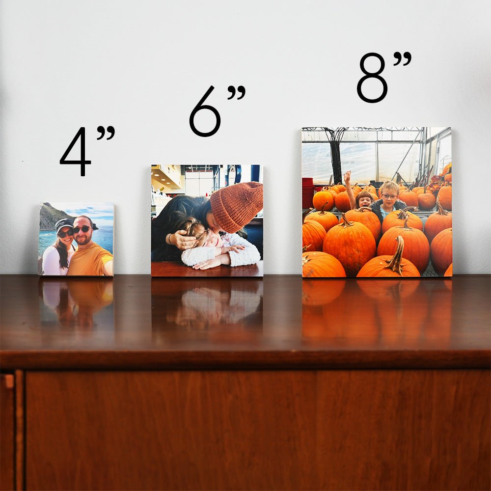 Wooden Photo Blocks