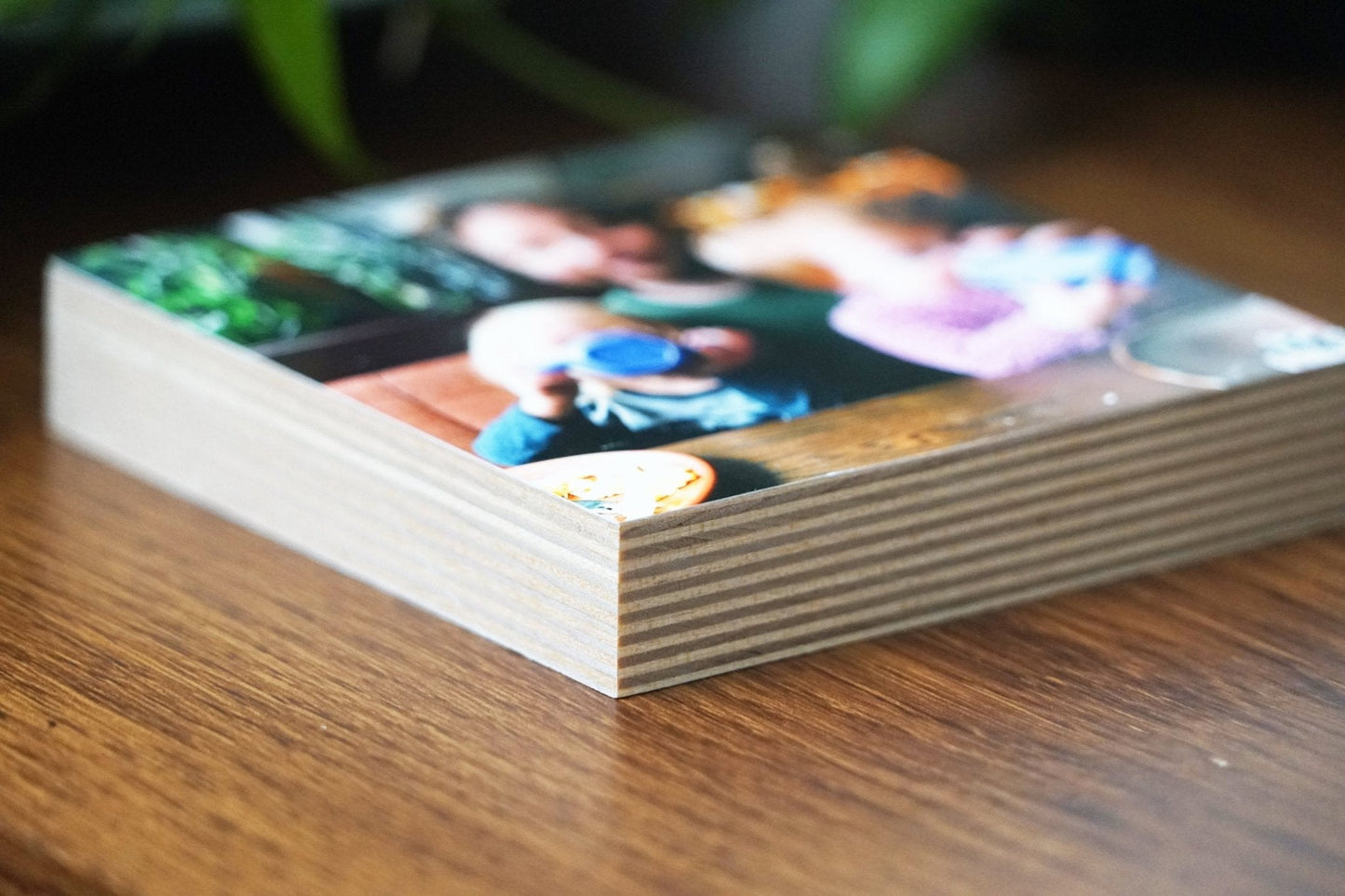 Dog Memorial Wood Photo Block, Deceased Pet Keepsake